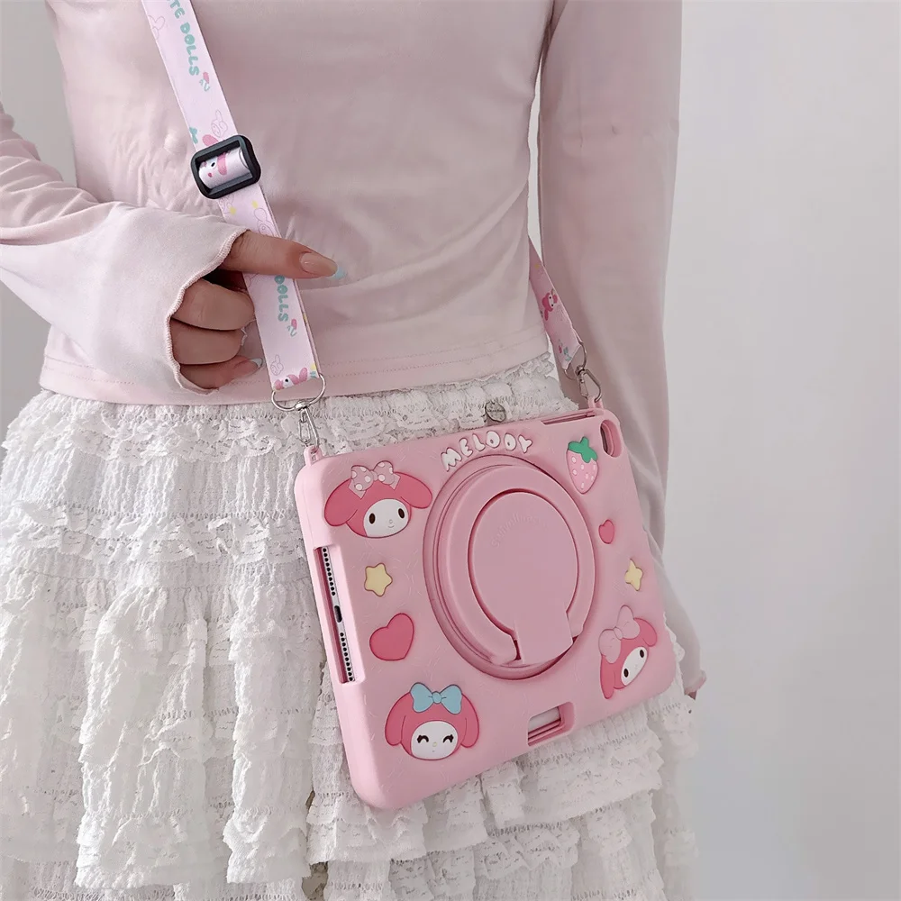 Cartoon My Melody Silicone Tablet Protective Case