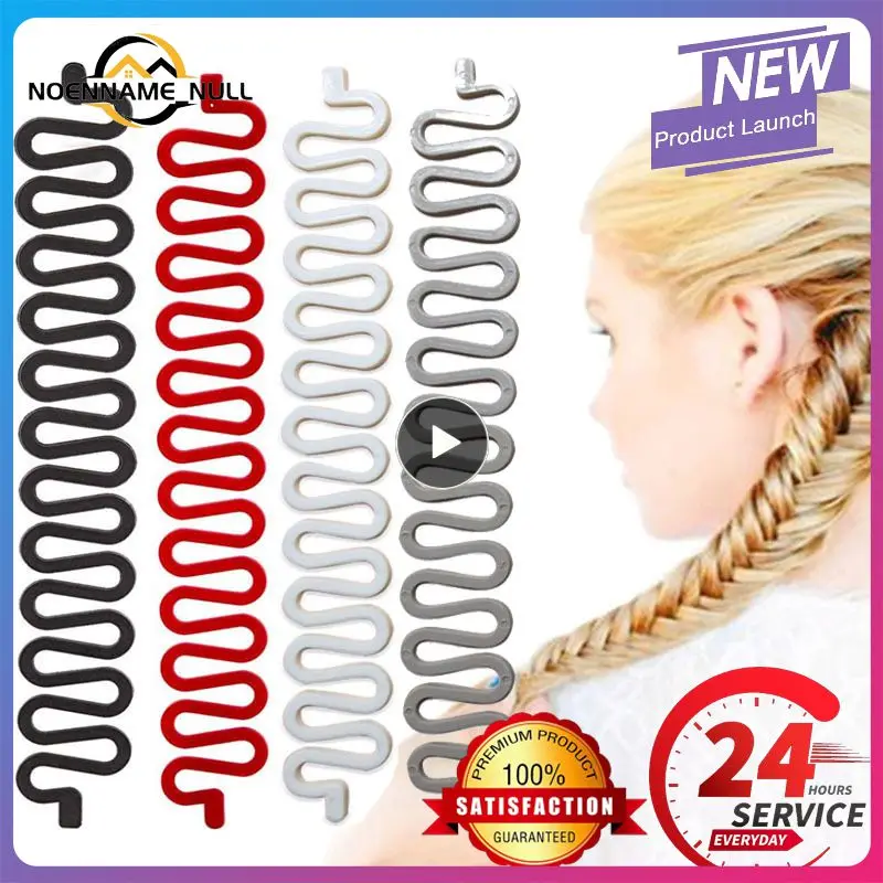 Fishbone Braid Wave Braid Plate Hair Trimmer Styler Fishbone Curling iron Twisted braided hair styling tool