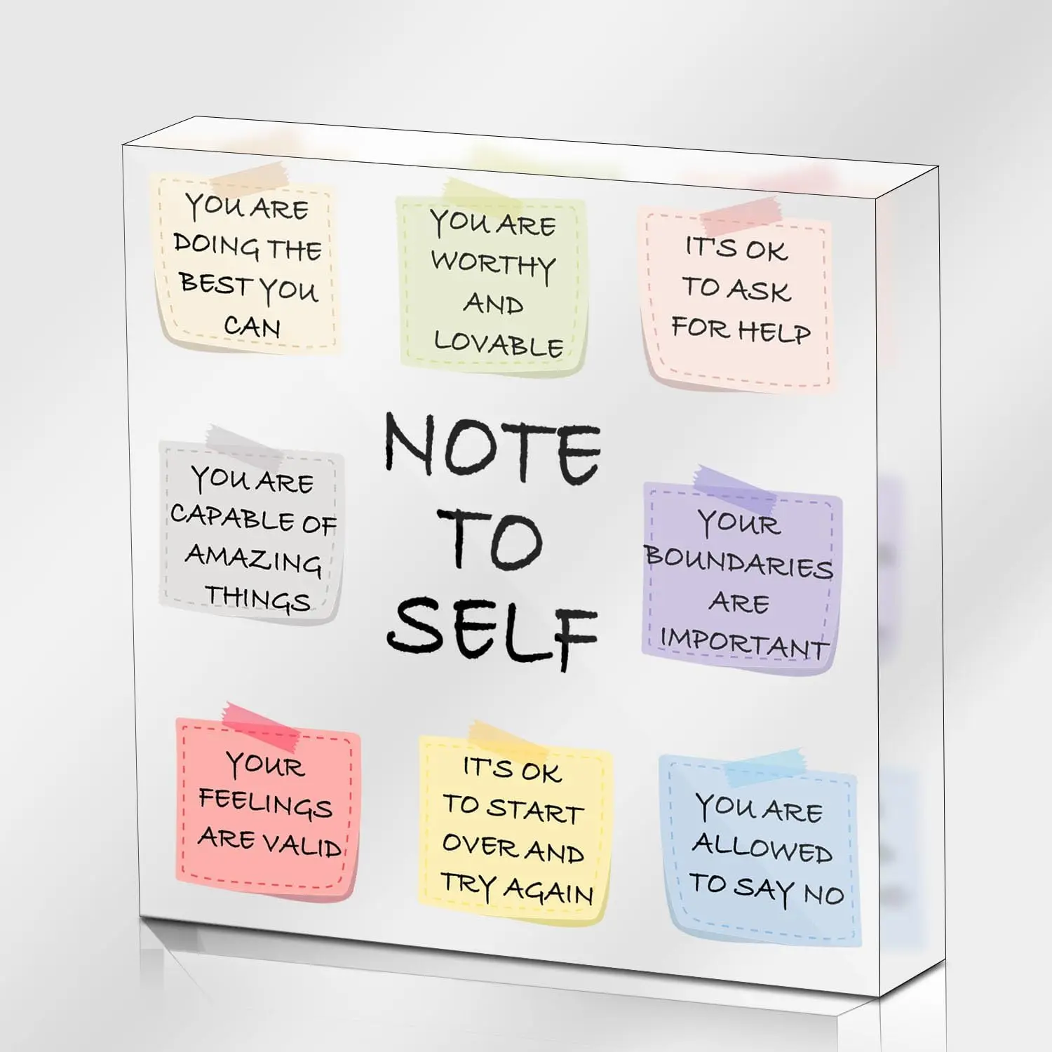 Inspirational Motivational Decor Sign