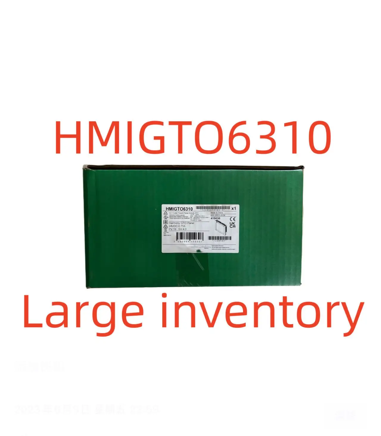 

HMIGTO6310 HMIGTO6310, интерфейс Man-machine, новая оригинальная гарантия на один год