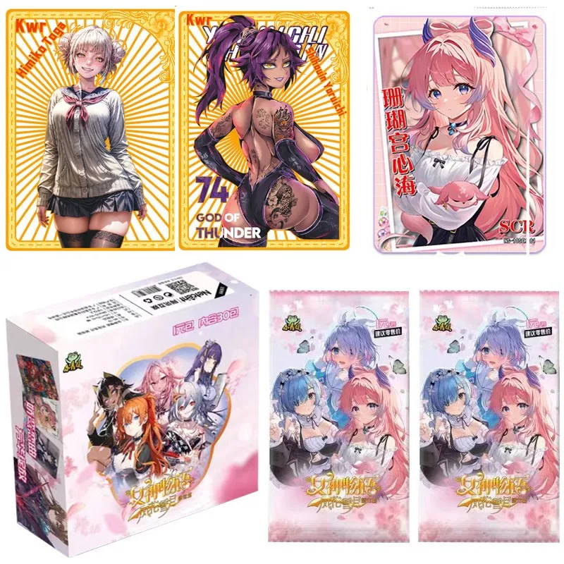 

Goddess Story Waifus Collection Cards Child Kids Birthday Gift Game Cards Table Toys For Family Christmas Gifts