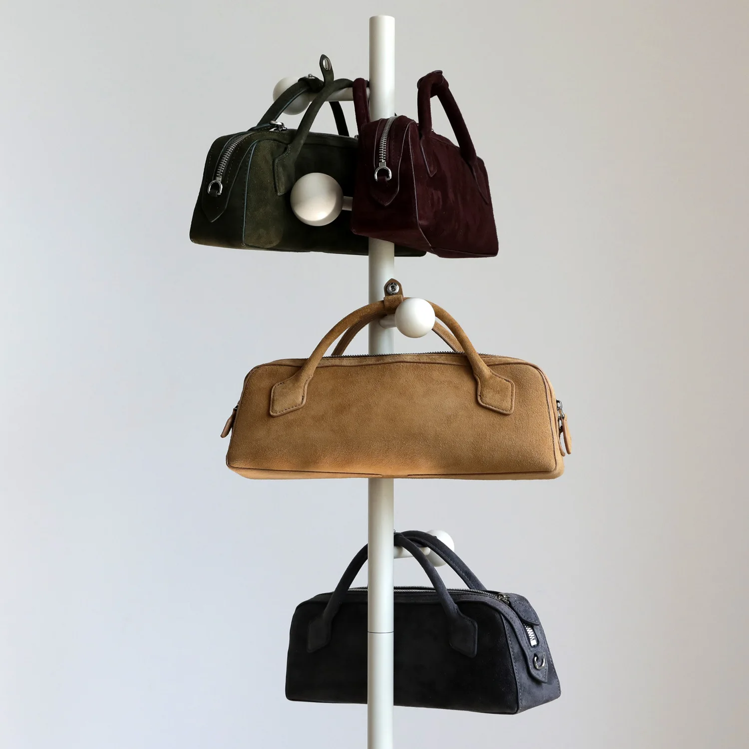 Genuine Leather Cowhide Frosted Bags For Women Luxury Designer - Image 3