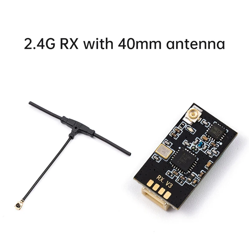 ExpressLRS ELRS 868 900MHz / ELRS 2.4G 수신기 / TX 모듈 (70mm / 40mm / 220mm 안테나 포함) / Commando 8 FPV용 스틱