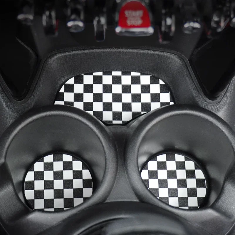 Car Cup Holder Anti-Slip Insert Coaster Mat For MINI Cooper S JCW Clubman F54 F55 F56 F57 F60 Countryman
