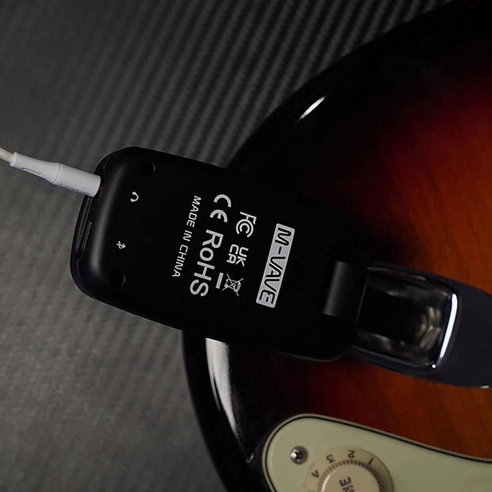 Headphone Amplifier MINI-X Portable Guitar Amp Plug Rechargeable Plug-In Amp Built-in 9 Different Amplifier Tones