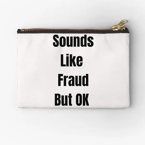 

Sounds Like Fraud But Ok 6 Zipper Pouches Underwear Pure Cosmetic Small Pocket Bag Coin Socks Packaging Women Wallet Key Men