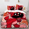 Anime Cartoon S-Smiling Critters Horror Game CATNAP DOGDAY Duvet Cover Sets Printed Bedding Set Double Queen King Size 2/3pcs 6