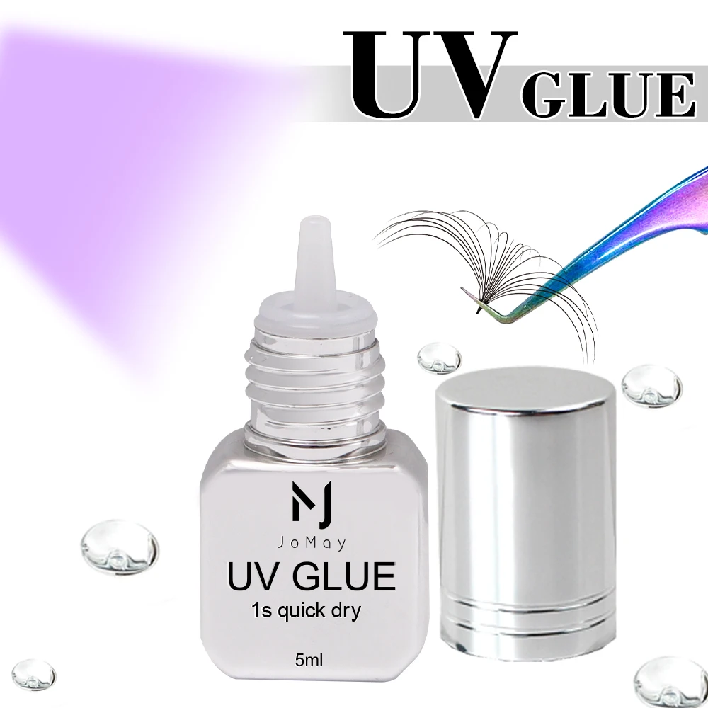 JOMAY Glue Eyelash Extension UV Glue Fast Drying 5ml Professional False Lash Adhesive Makeup Tools UV Glue 6