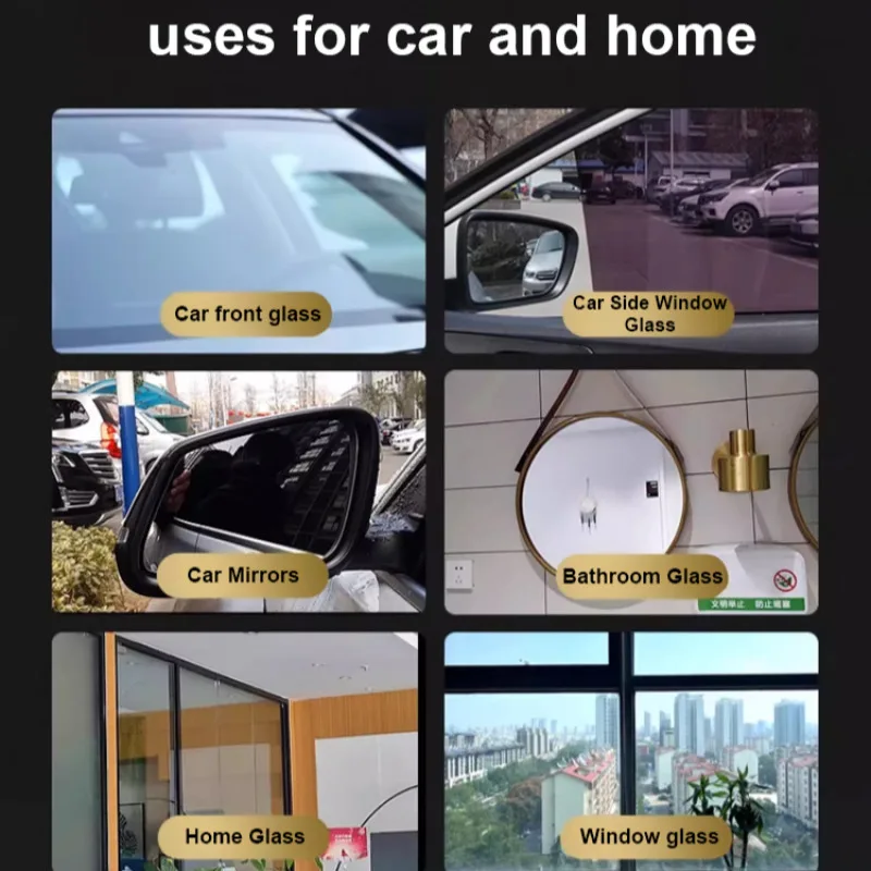 Car Windshield Cleaner Auto Glass Oil Film Remover Coating Front Glass Windshield Water Marks Cleaner