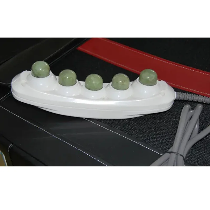 Electric Massage Bed Automatic Air Acupressure Infrared Jade Roller Massage table Full Body