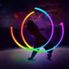 LED Colorful Luminous Ball Swing Flash Ball Dance Fitness Exercise Ball Halloween Christmas Children's Ball Light Toys 5