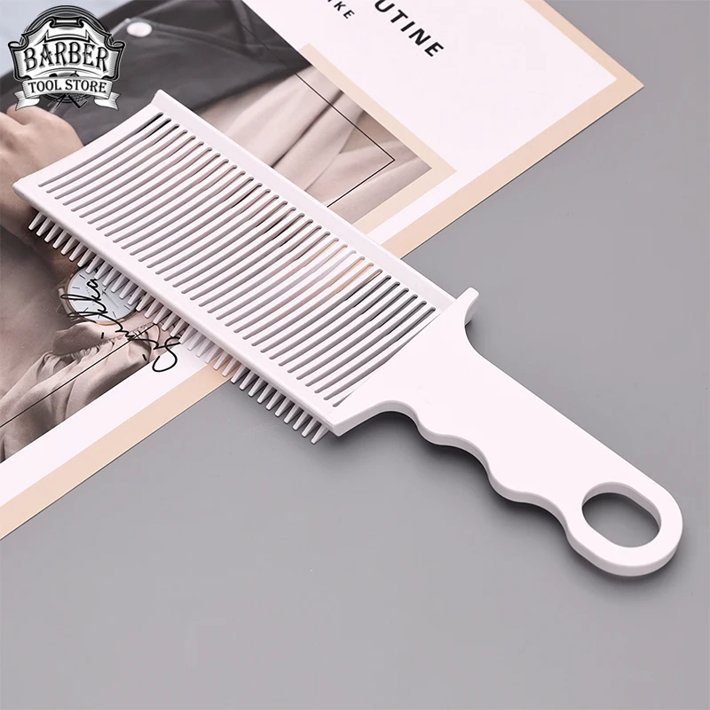 Salon Barber Shop Hair Comb Professional Men'S Hair Cutting Hairbrush Coiffeur Push & Scissor Brush Haircut Tools Accessories calt professional position displacement sensor push pull output a b z optic draw wire encoder cesi s2000p