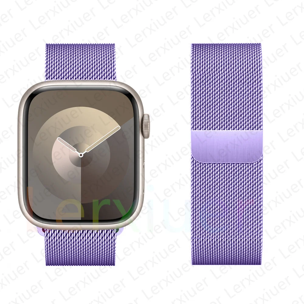 Elegant Milanese Loop Mesh Bracelet for Smartwatch Series - Premium Watch Strap Replacement