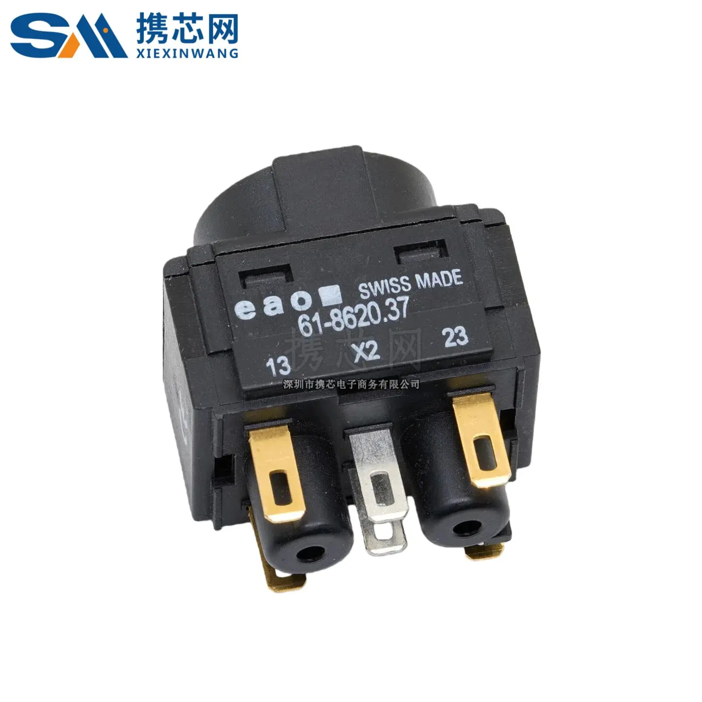61-8620.37 스위스 EAO 슬로우 스위치 엘리먼트 50V AC/DC @0,3A 골드 2NO 오리지널 재고