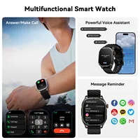 KOSPET MAGIC P10 Smart Watch For Men Dual-Band GPS Stainless Steel 5ATM IP69K Waterproof BT Call 1.96" AMOLED for Android iOS - Image 6