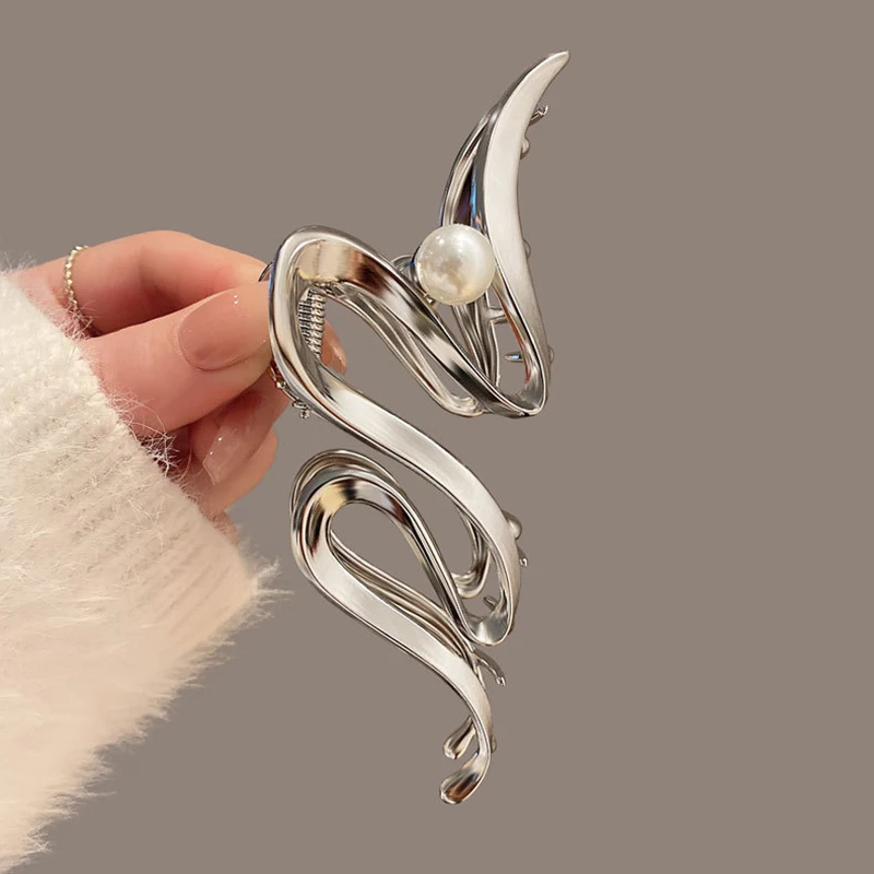 Hair Accessories Geometric Metal Hair Claw Clips for Women
