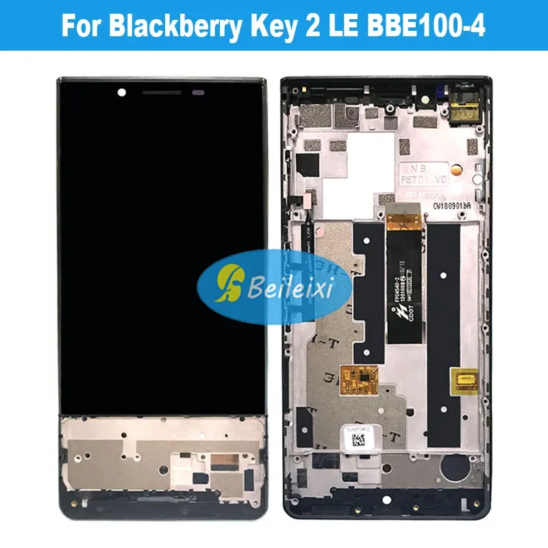 

For Blackberry Key 2 LE BBE100-1 BBE100-4 BBE100-2 BBE100-5 LCD Display Touch Screen Digitizer Assembly For Key 2 LE Dual Sim