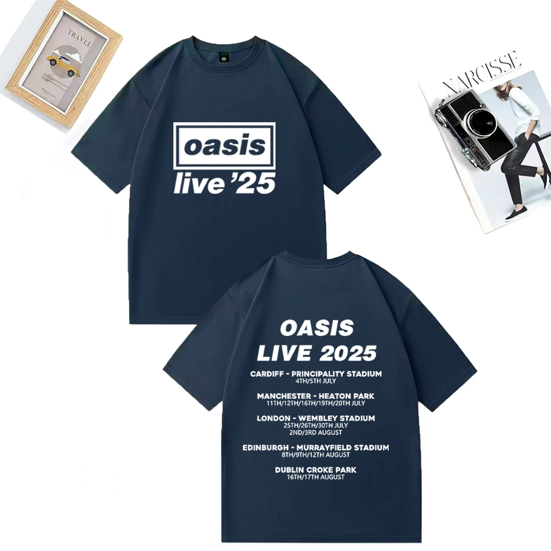 oasis Live '25 London Event T-Shirt Mサイズ Oasis Live 25 London Event Tee At Wembley Stadium On July 25