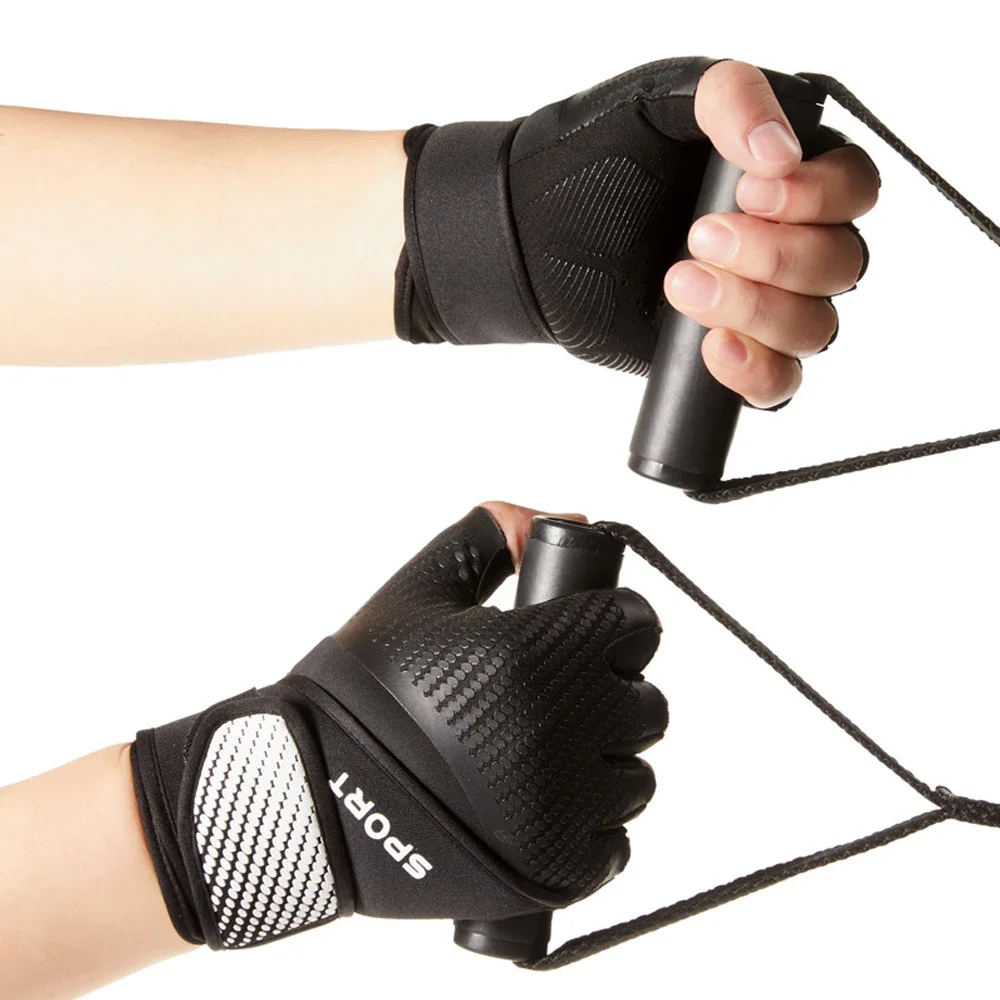 1Pair Workout Gloves for Men & Women, Lightweight Breathable Weight Lifting Gloves,Gym Gloves for Exercise,Weightlifting,Fitness 3