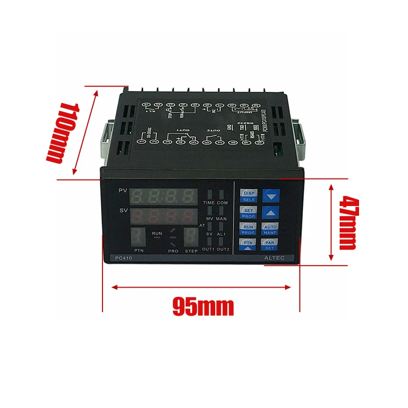 

High Quality PC410 Temperature Controller Panel K Type Thermocouple Lite Version 400 Centigrade