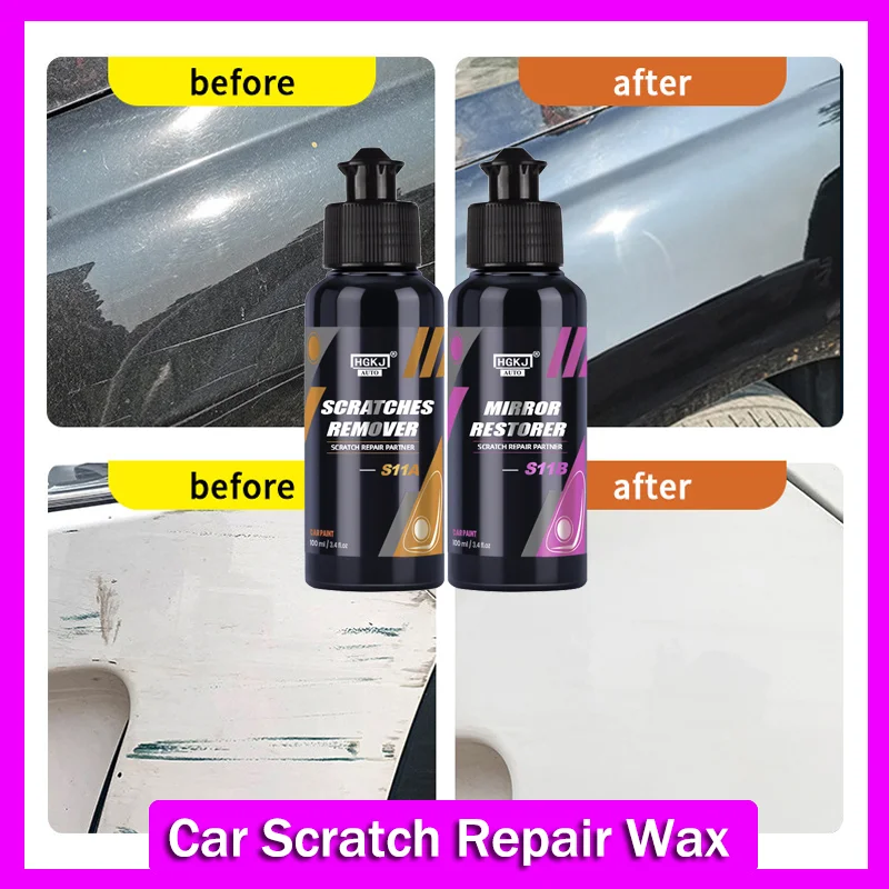 Hffffs11a/b Scratches Remover Mirror Restorer Car Scratch Repair Wax