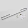Free Punch Aluminum Slipper Rack Wall Mount Bathroom Bedroom Shoe Hanging Holder Organizer Toilet Wall Door Towel Storage Shelf 6
