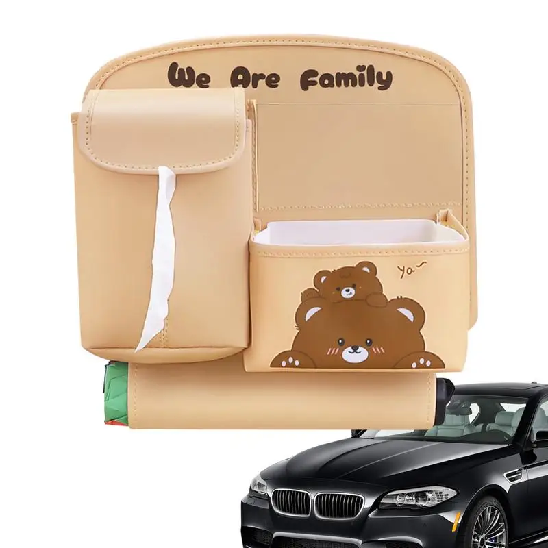 

Органайзер для заднего сиденья автомобиля, органайзер для заднего сиденья, фотодержатель, органайзер для хранения в автомобиле, многофункциональный мультяшный автомобильный