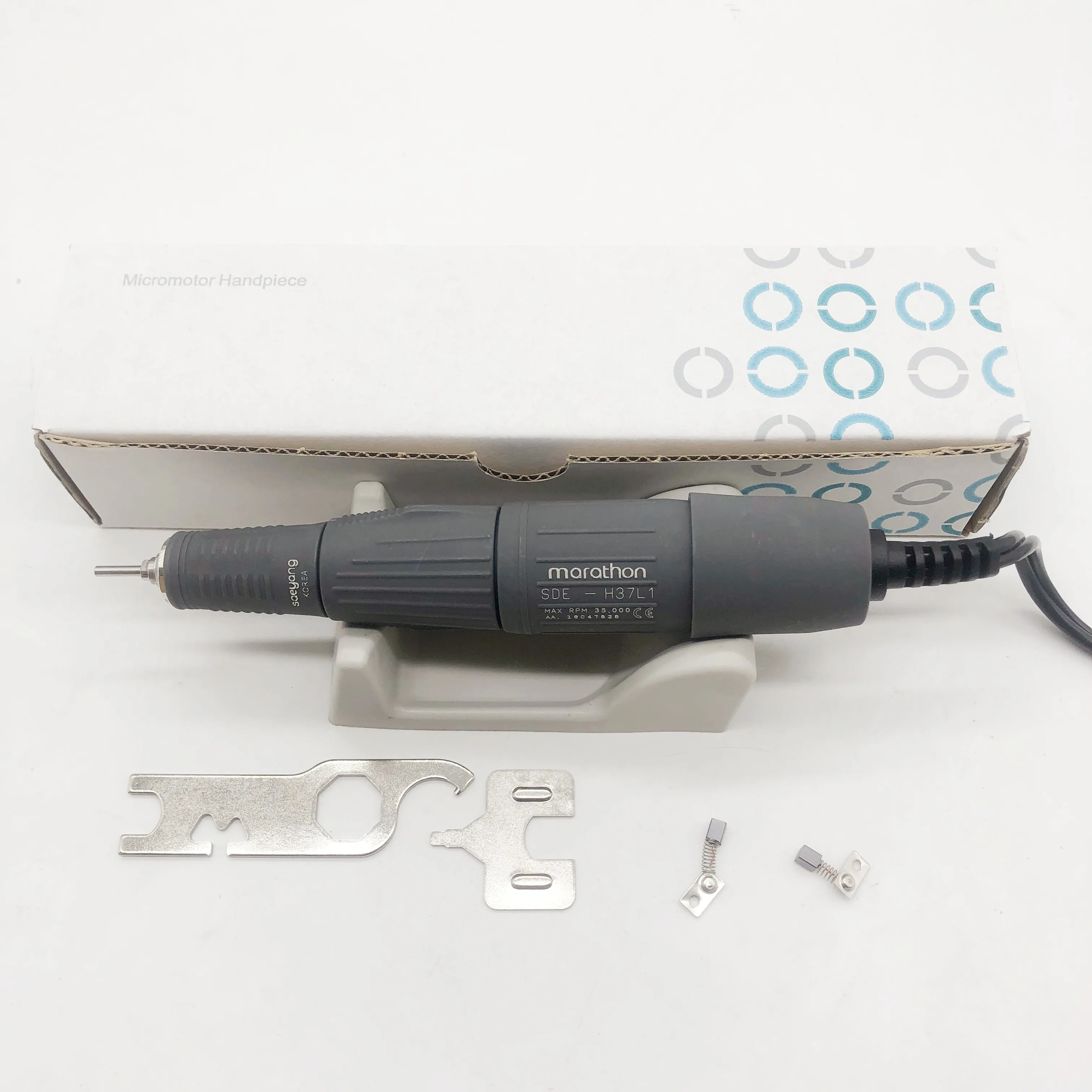 

Marathon 35000RPM H37L1 Handpiece For STRONG210 90 204 Marathon Electric Manicure machine Nails Drill handle Nail Tool