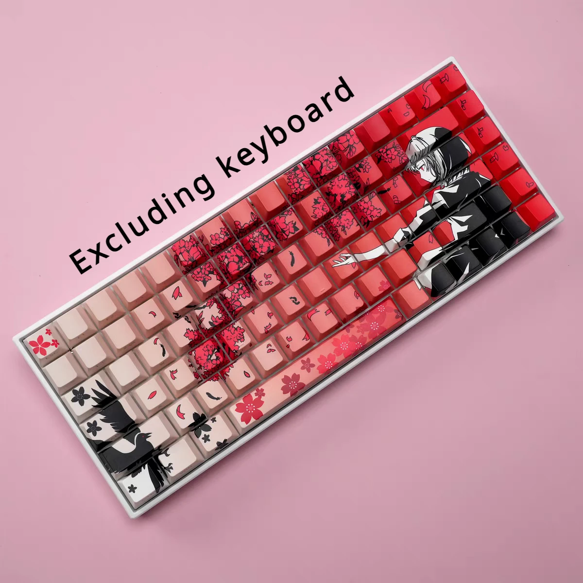 メカニカルキーボード用のチェリープロファイル型キーキャップ