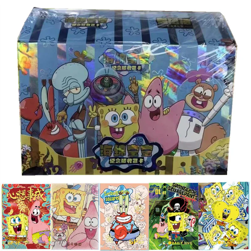 

SpongeBob SquarePants Card Bob Patrick Star Squidward Cute Funny Bikini Beach Collection Cards