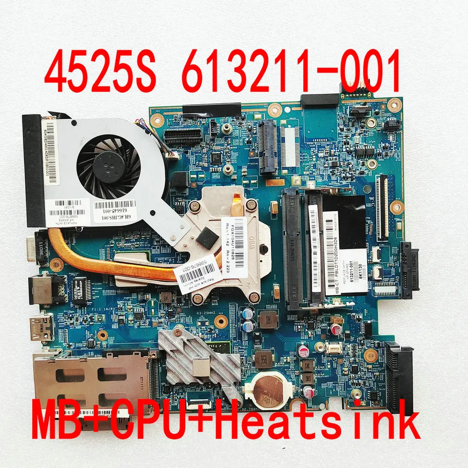 Carte Mère Pour HP ProBook 4525s - Réf. 48.4GJ01.011 / 613212-001 - Occasion