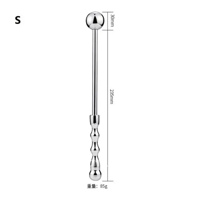 Mew ! Metal Anal Plug Pull Bead Adult Sex Toys For Butt Massage Prostate Plug Couples Women Men Hook Stick Anal Stimulate Smooth