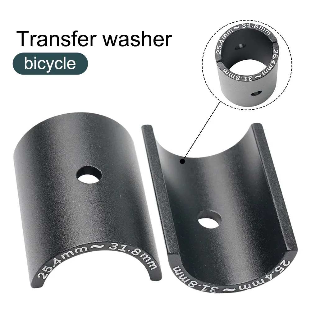 Universal Handlebar Size Adaptor: 25.4mm to 31.8mm Converter Sleeve