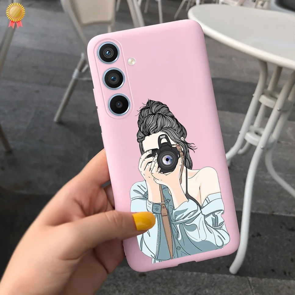 For Samsung Galaxy A24 A 24 4G Case 3D Cute Shockproof Silicone Cartoon Back Cover For Samsung A24 SM-A246M A2 4 5G Funda