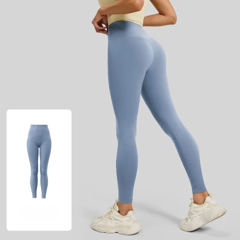Women's High Waist Yoga Leggings Seamless High Stretchy Butt Lifting Breathable Sports Pants for Ladies Gym Leggings