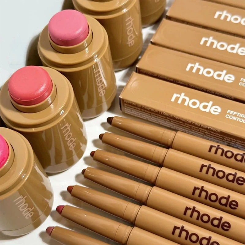 Lip Shape Pen 7 Color Skin Peptide Lip Liner Long Lasting Tint Pencil Pen Makeup Lipstick Powder Blusher Gloss Rouge