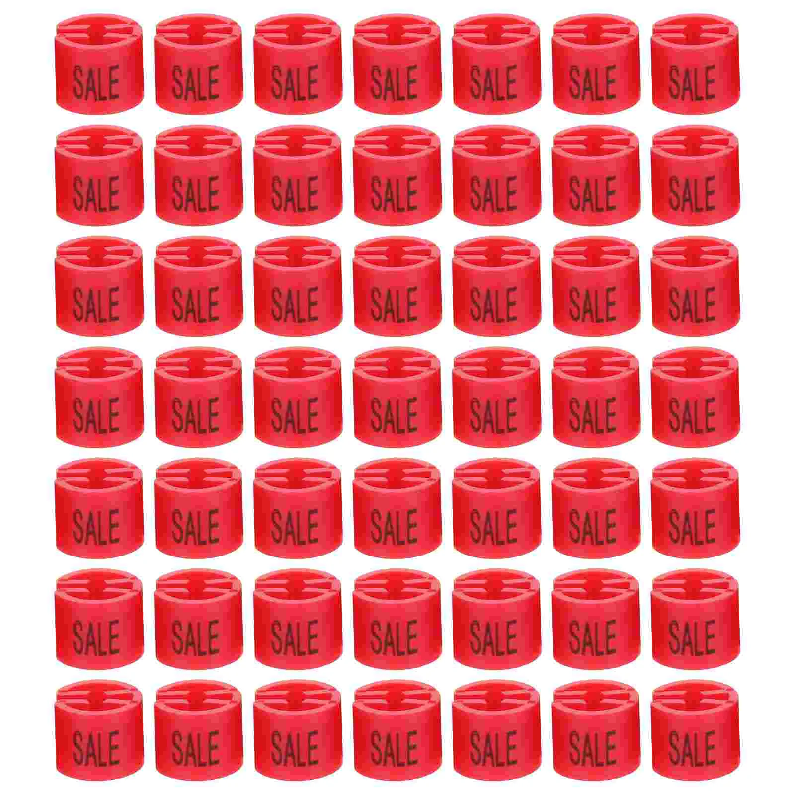 

100 Pcs Size Grain Colored Sale Hanger Markers Plastic Hangers Clothes Wardrobe