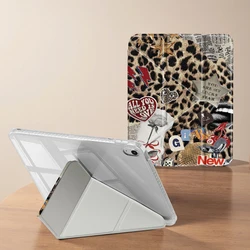 Versatile Y - Fold iPad Case with Adjustable Stand and Auto Wake/Sleep Functionality - IPadPro12.9 20182020 (MULTI)
