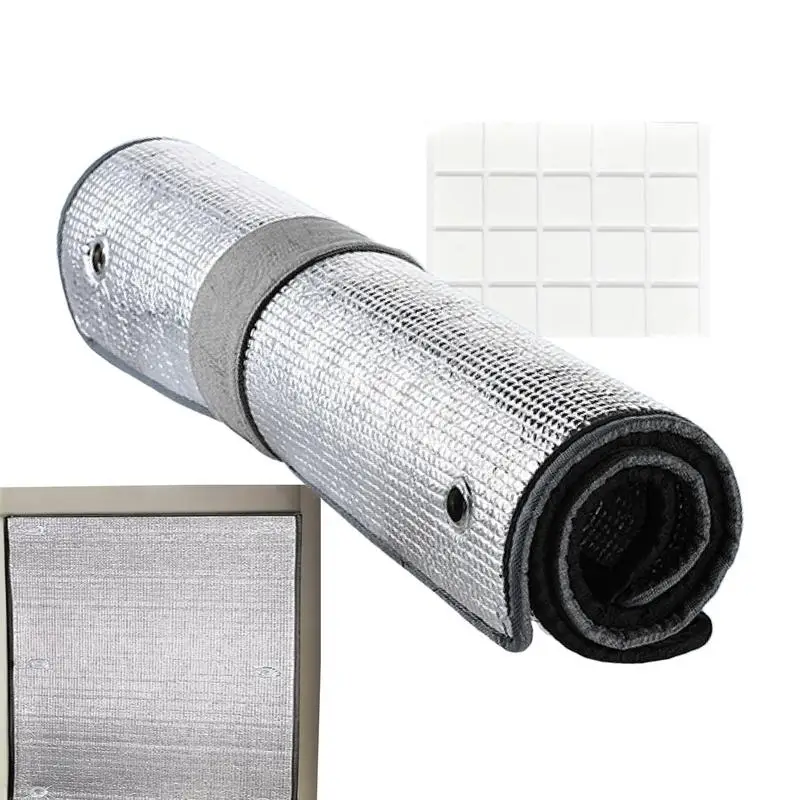 Reflective Insulation Roll Insulated Aluminum Film Double Sided Insulation Heat Shield Radiant Barrier For Attic Window