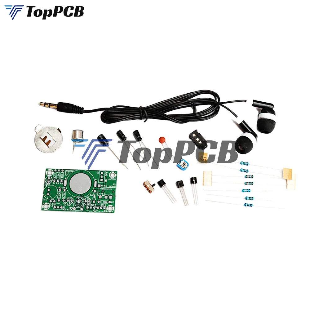 Hearing Aid DIY Kit Audiphone Audio Amplifier Board School Laboratory Lap Education Trainning Exercise Electronics DIY Module - 2