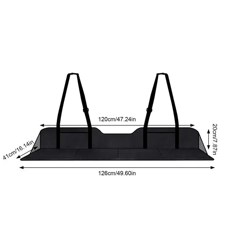 Foldable Car Camping Mattress Backseat Traveling Car Bed For Rest Sleeping Auto Backseat Mattress Vehicle Camping Accessories