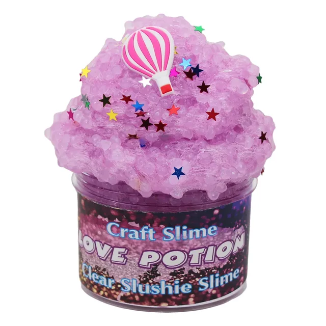 Magic Slime Cartoon Crystal Mud Toys Fluffy Foam Putty Plasticine Cloud Clay Kit For Kids Educational toys 6