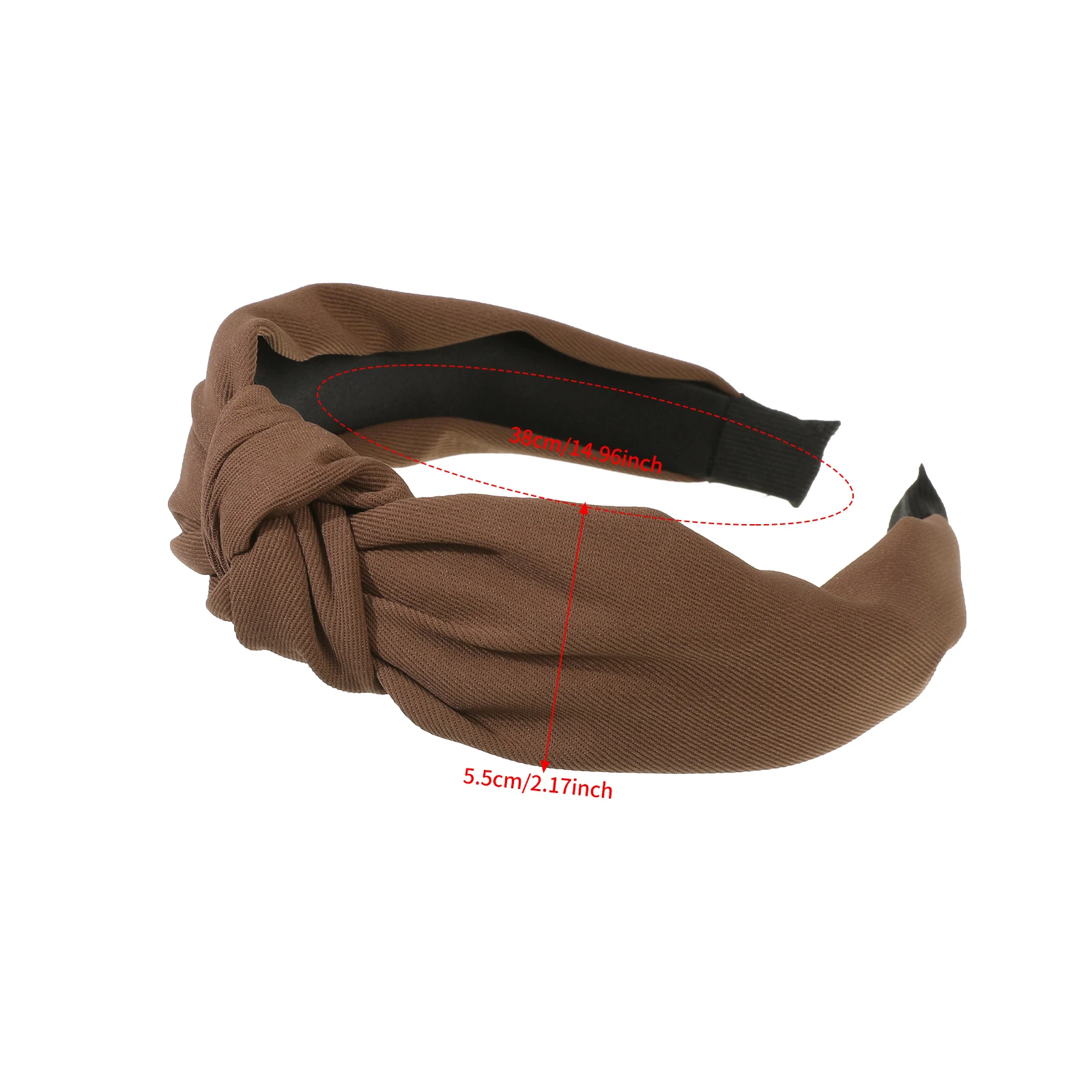 1pc Exquisite Women Knotted Hairband Wide Headband Top Knot Hair Hoop for Girls Female Party Headdress Hair  Accessories