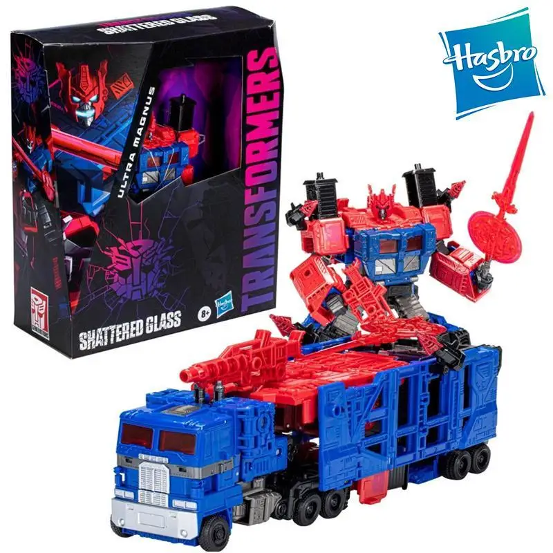 

Экшн-фигурка Hasbro Pulse Трансформеры IDW разбитое стекло лидер ультра Магнус аниме модель робота коллекционные игрушки подарок