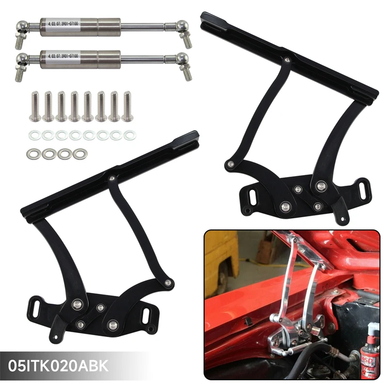 

Алюминиевая заготовка капота шарнирный комплект пара левая и правая стороны для Chevrolet Camaro & Firebird CNC 1967-1969