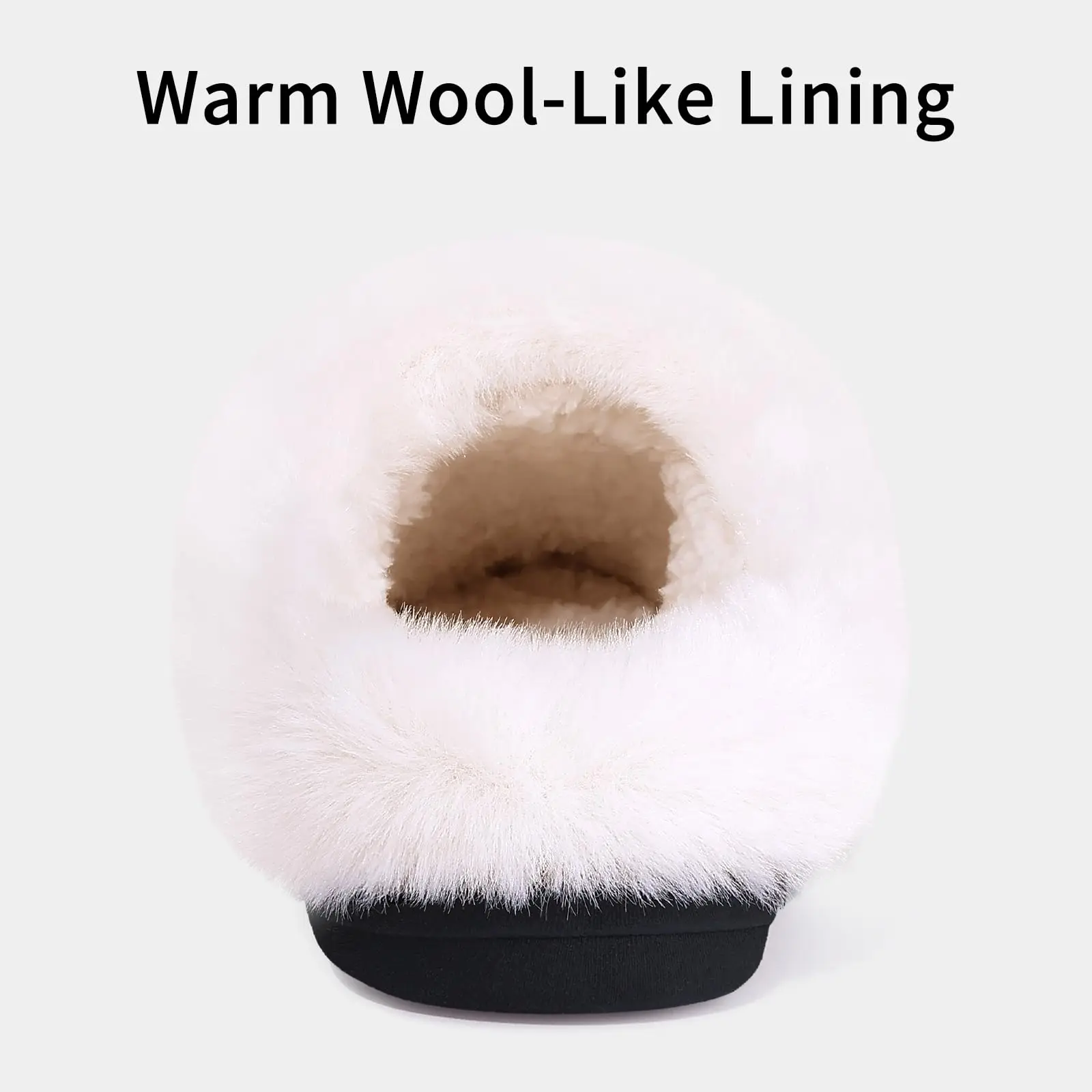 Crestar Women Winter House Slippers Warm Knit Fleece Lined Furry Slippers Lady Indoor Soft Comfort Plush Slides With Memory Foam 4