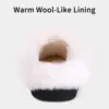 Crestar Women Winter House Slippers Warm Knit Fleece Lined Furry Slippers Lady Indoor Soft Comfort Plush Slides With Memory Foam 4