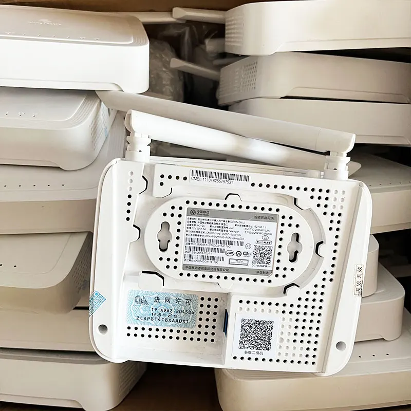 H3-2S 듀얼 밴드 FTTH 모뎀, 광섬유 GPON OLT 중고, 전원 없음, 5G GPON ONU ONT 4GE + 2USB + 2.4/5G WIFI AC 라우터
