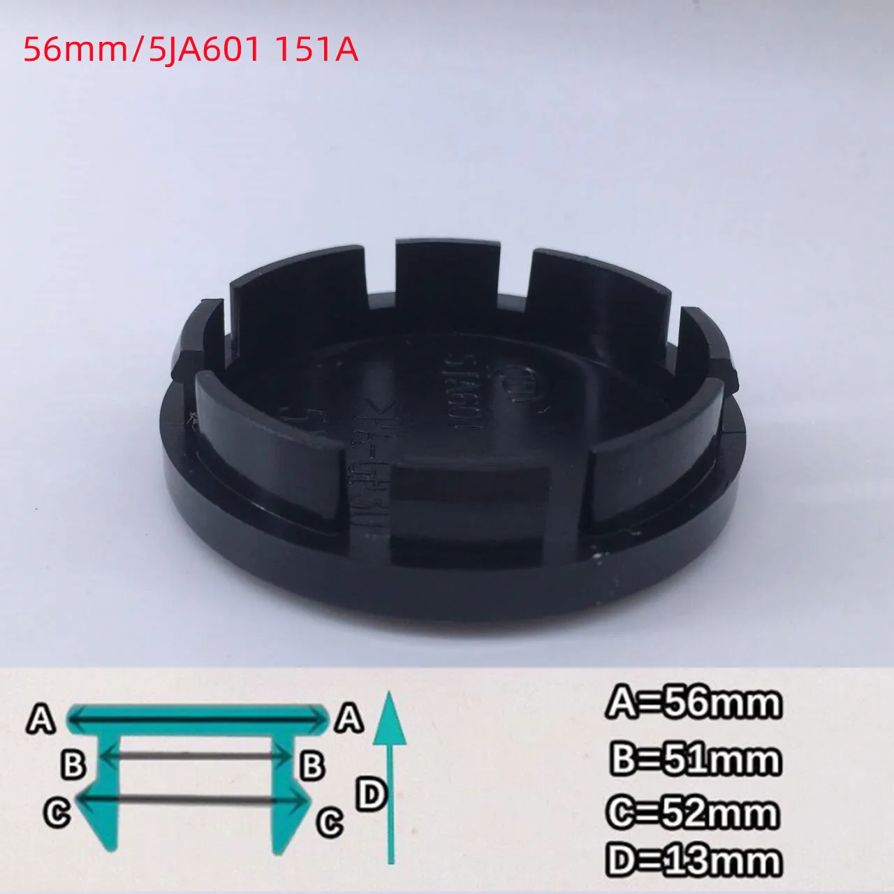 Premium 11pcs Steering Wheel and Car Emblem Badge Set - Black Caps, Various Sizes