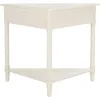 American Homes Collection Gomez Vintage Grey Corner Table 6